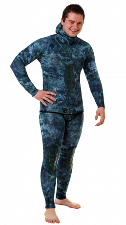 Гидрокостюм Aquadiscovery Kochevnik V2 Camo Sea 3мм