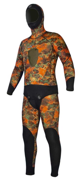 Гидрокостюм Aquadiscovery Ataman Camo Brown 7мм