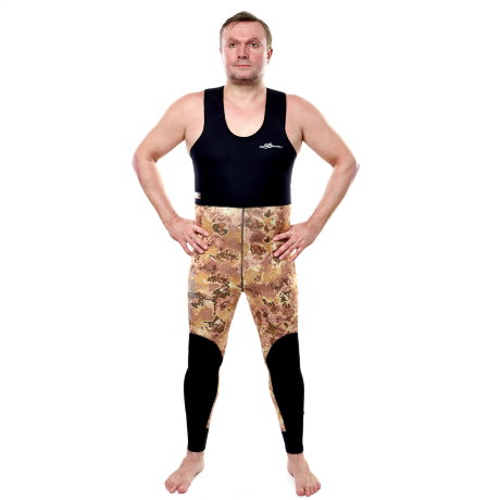 Гидрокостюм Aquadiscovery Kochevnik Camo Lasabia Brown 9мм