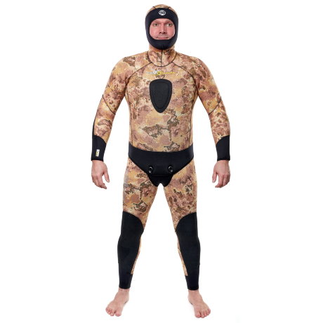 Гидрокостюм Aquadiscovery Kochevnik Camo Lasabia Brown 9мм