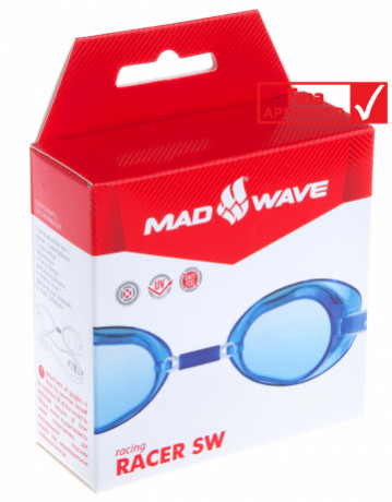 Очки для плавания MadWave Racer SW стартовые