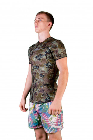 Майка Aquadiscovery Camo Sleeve с рукавом