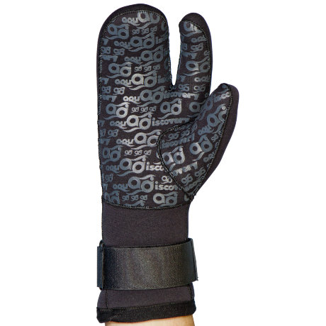 Перчатки Aquadiscovery Velcro 3-хпалые