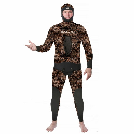 Штаны Aquadiscovery Ataman Camo Каштан