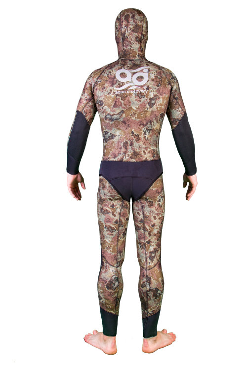 Гидрокостюм Aquadiscovery Ataman Camo Green 7мм