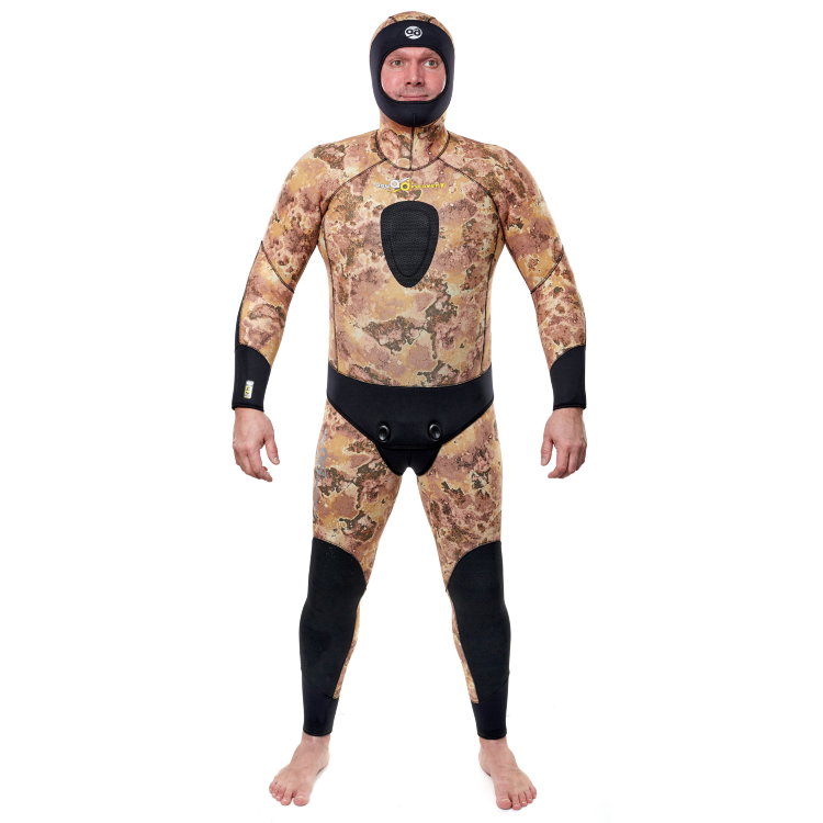 Гидрокостюм Aquadiscovery Kochevnik Camo Lasabia Brown 5мм