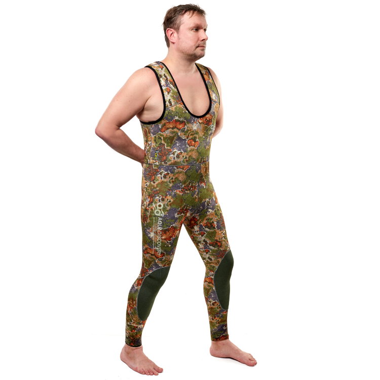 Гидрокостюм Aquadiscovery Kochevnik Camo Lerba green 5мм